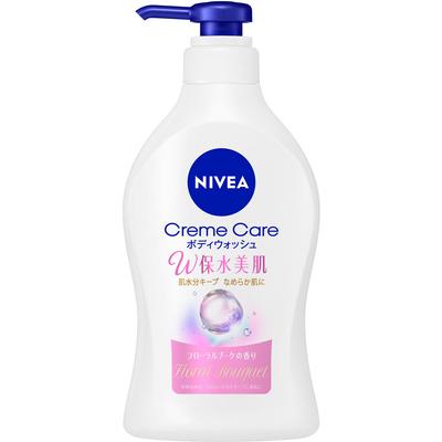 NIVEA Крем-гель для душа W Удерживающее влагу средство для красоты кожи Аромат цветочного букета Дозатор 470 мл Персональное мыло для тела среднего ценового диапазона Нанесите соответствую
