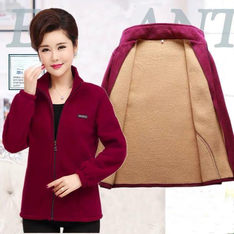 Зимняя утолщенная теплая куртка с плюшевой подкладкой, новый женский топ из полар-флиса, свободный и тонкий флис