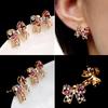 1 Pair Women's Colorful Bowknot Bow Ear Studs Earrings Jewelry Charm AVE