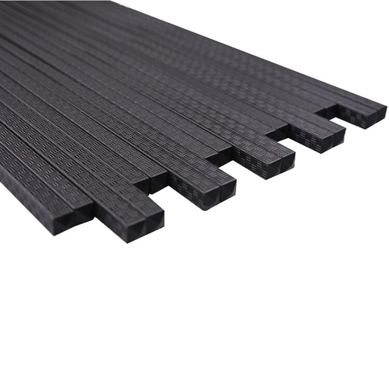 1Pair Black Bamboo Chopsticks Healthy Chinese Chopsticks Reusable Sushi Gift