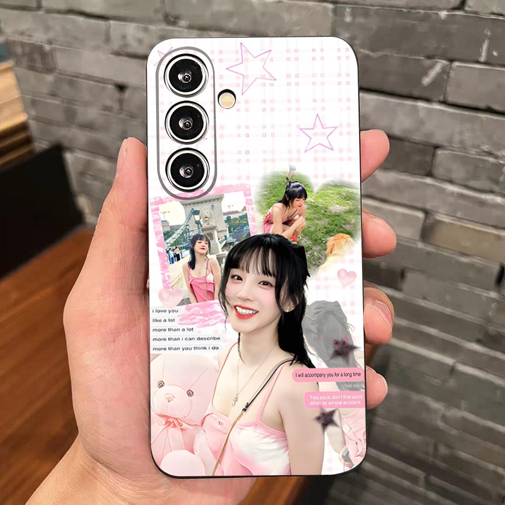 Чехол для телефона Singer S-Song Y-Yuqi для Samsung S26 S25 Edge S24 S23 S22 S21 S20 Ultra Plus Fe Galaxy Силиконовый чехол