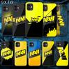 Natus Vincere NAVI Игровой чехол для iPhone Samsung Galaxy Redmi Note S 17 16 15 14 13 20 24 25 54 Pro Max Ultra Fe Чехол из закаленного стекла