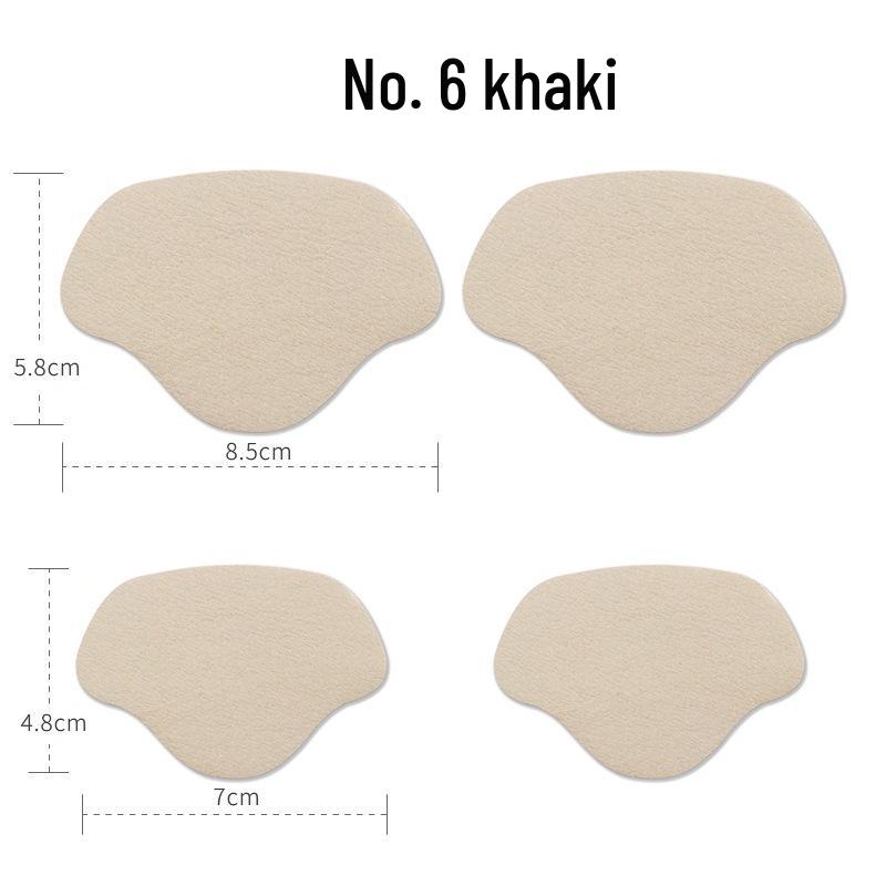 Самоклеящиеся микрофибровые заплатки для ремонта подкладки обуви для пяток и кроссовок