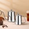 Кофейник для ручного заваривания Кофейник из нержавеющей стали с носиком-гусиным горлом Кухонные инструменты для дома и офиса Долговечный