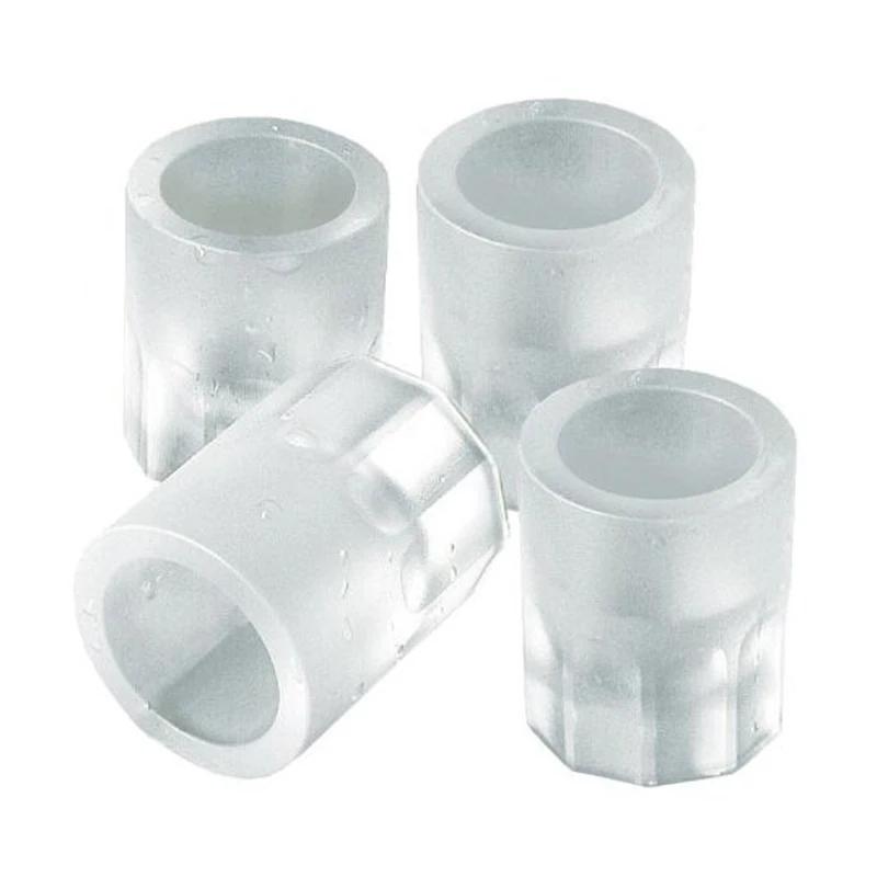 4 Cup Shape Silicone Ice Cube Mold Shot Glass IceMould Ice Cube Tray Summer Bar Party Beer Ice Cocktail Cold Drinking Tools