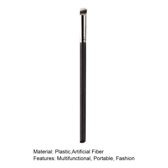 Кисть для нанесения консилера на лицо с тонкими и мягкими щетинками, контурная фиксация, растушевка, косметический инструмент, практичная кисть для нанесения консилера под глазами, рассыпчатая пудра, румяна, тональный крем