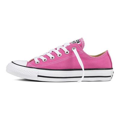 Chuck Taylor All Star Canvas Удобные Нескользящие Прочные Низкие Кеды для Скейтбординга Унисекс Розовые 159675C