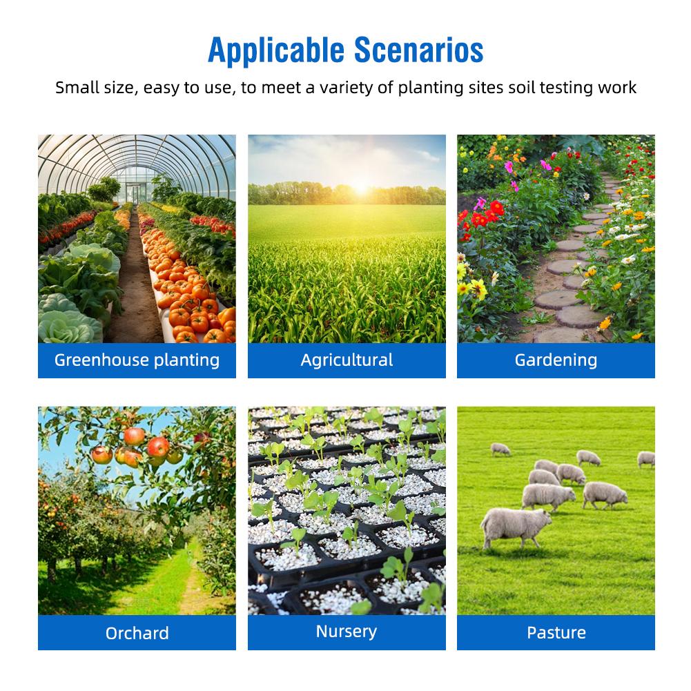 Профессиональный измеритель питательных веществ почвы, быстродействующий анализатор азота, тестер плодородия для садоводства