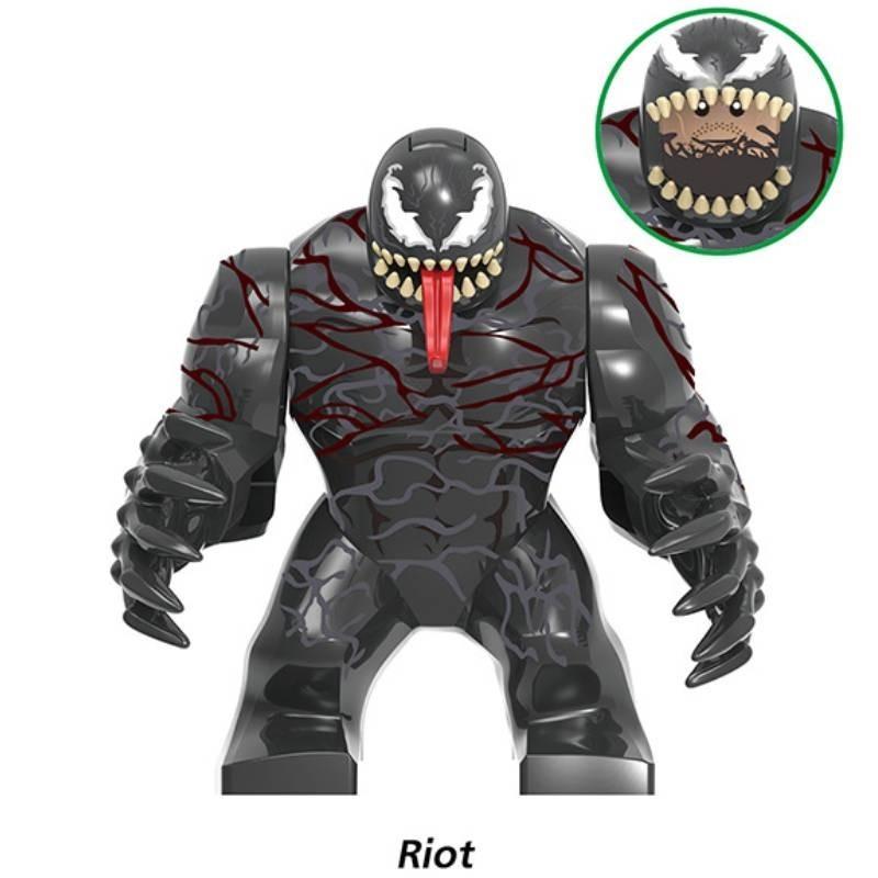 Детские строительные блоки X1911 Веном Бойня X1767 Игрушка для взрослых X1828