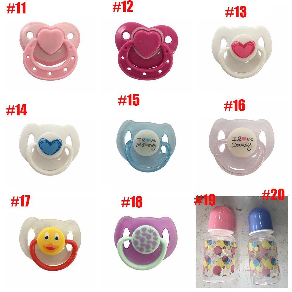 Cute Accessories DIY New Baby Doll Magnet Pacifier Simulation Dummy Nipples