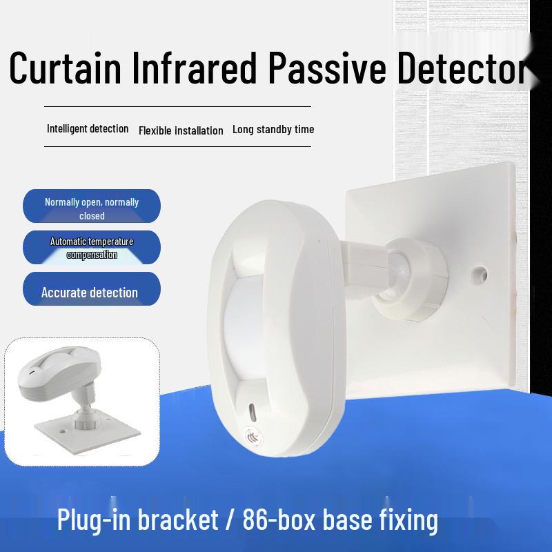 Wired Infrared Detector Alarm System for Doors and Windows