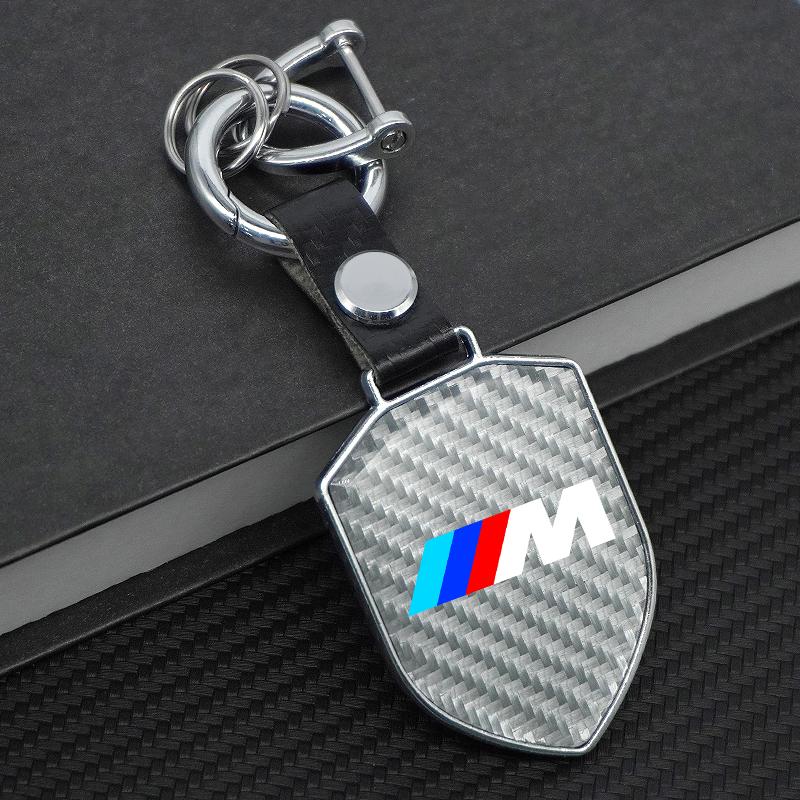 ZDNE2 Creative Car Styling Badge Shield Car Logo Key Chain Keyring For BMW M Emblem E46 E36 E34 F10 E90 F30 E60 F30 E53 E30 E92 E87