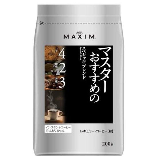 AGF Maxim Обычный Кофе Мастер Рекомендует Специальная Смесь 200г Порошок