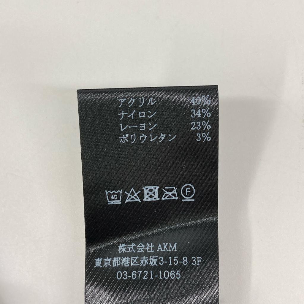 1piu1uguale3 [GOLF][×Del Piero] GDT018 Black L/S POLO ONE SLEEVE Long Sleeve Shirt Tops V blackUsed