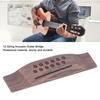 Rosewood Acoustic Guitar Bridge Wood Color Guitar Parts  12 String Acoustic Guitars