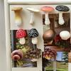 Portable Mini Mushroom Fridge Magnets   Home   Realistic Simulation  PVC Craft