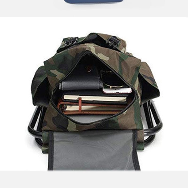 Отдых на природе Портативный походный стул для альпинизма Складной стул для рыбалки