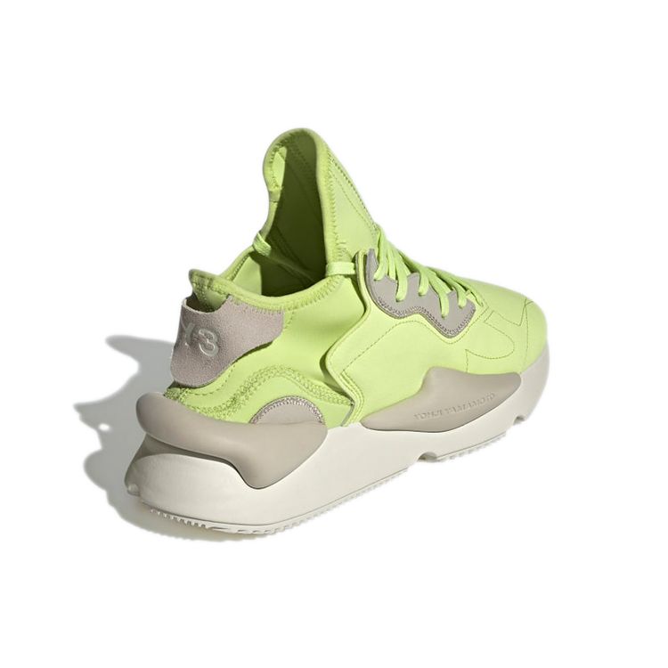 Adidas Y-3 Kaiwa Semi Frozen Yellow Кроссовки унисекс Off-White Bliss GZ9144