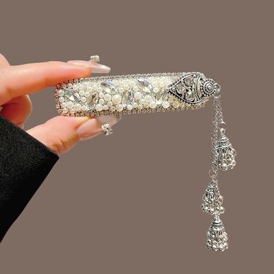 Женский новый китайский заколка для волос с колокольчиком и кисточкой