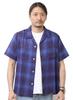 OMBRE CHECK SHIRT S/S