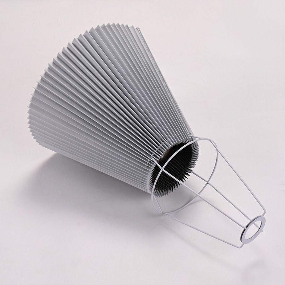 Сделай сам скандинавский абажур для настольной лампы из ткани современный минималистский чехол для напольной лампы плиссированный моющийся подвесной абажур для спальни отеля