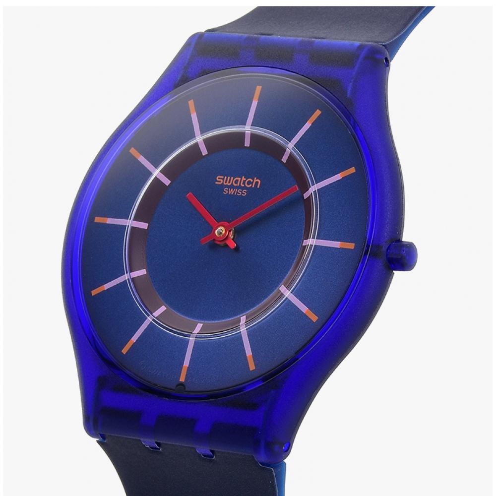 Swatch Ss08n117 Very Jazzy Berry Public Urethane Watch
