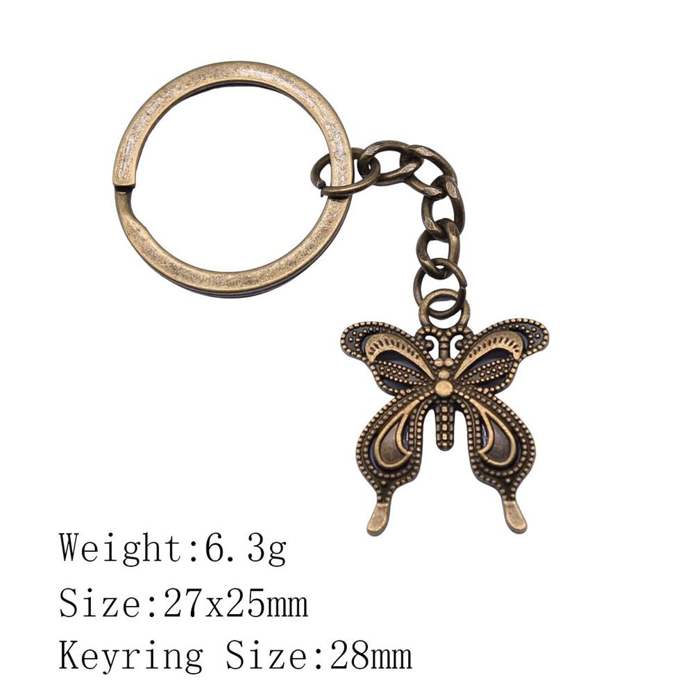 Рождественские украшения Автомобильный брелок Пчела Бабочка Брелок Дешевые вещи Детский брелок