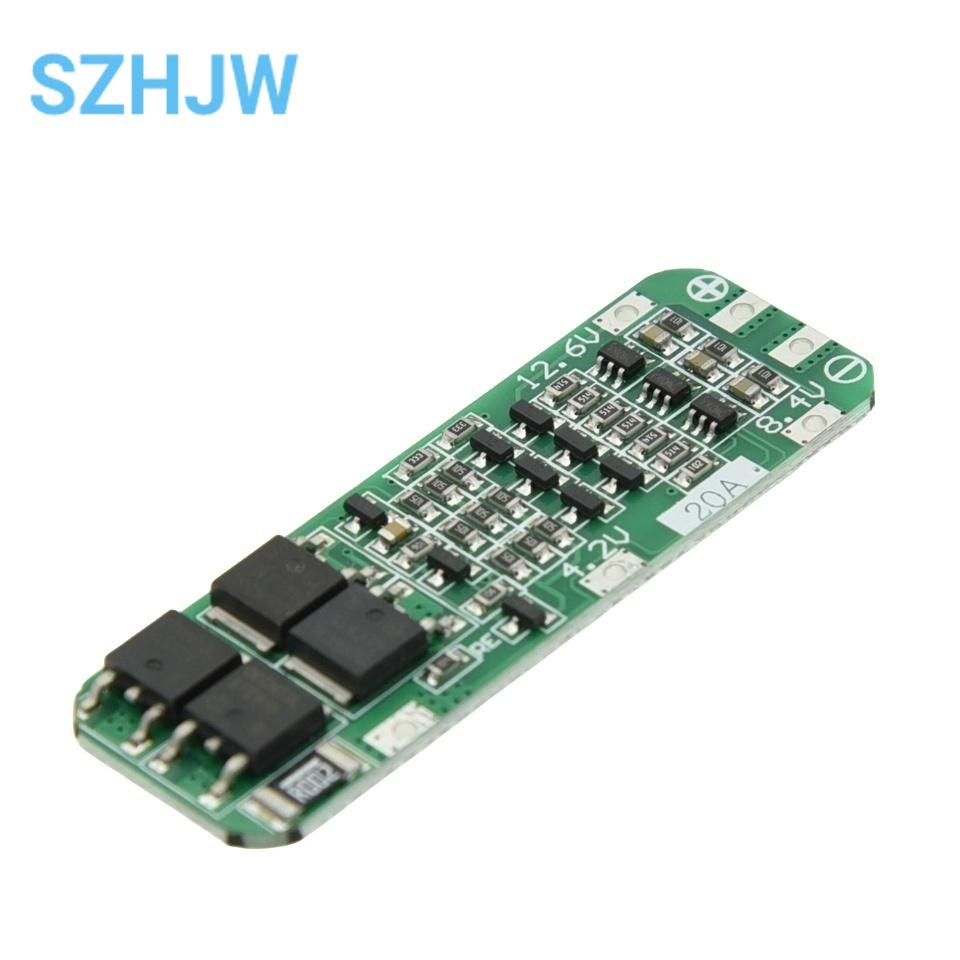 1-10pcs 3S 20A Li-ion Lithium Battery 18650 Charger Protection Board PCB BMS 11.1V 12V 12.6V Cell Charging Protecting Module