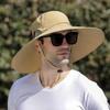 Foldable Large Brim Sun Hat Breathable Sun Protection Hat Fashion Fisherman Hat  Climbing