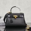 Сумка Hermès Kelly 28 Золотая Кожа Togo Retourne 28см