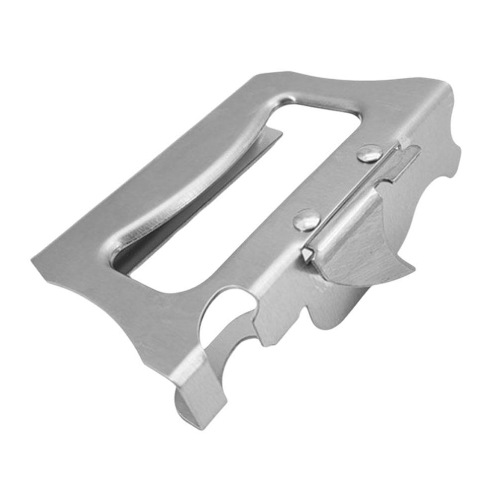 1 шт. Стальная открывалка для пивных бутылок, кошелек, карманный инструмент, бар, многофункциональный, ресторанный аксессуар O0B3