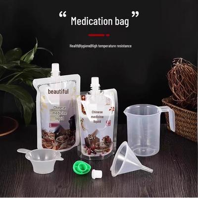 Одноразовый пакет с носиком большого горла, самоподдерживающийся, для жемчужного молочного чая, зерен, хлопьев, герметизированного соевого молока или напитков