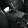 5 In 1 Car Armrest Box Booster Cushion Tissue Box Storage Bag Drink Holder Mobile Phone Holder