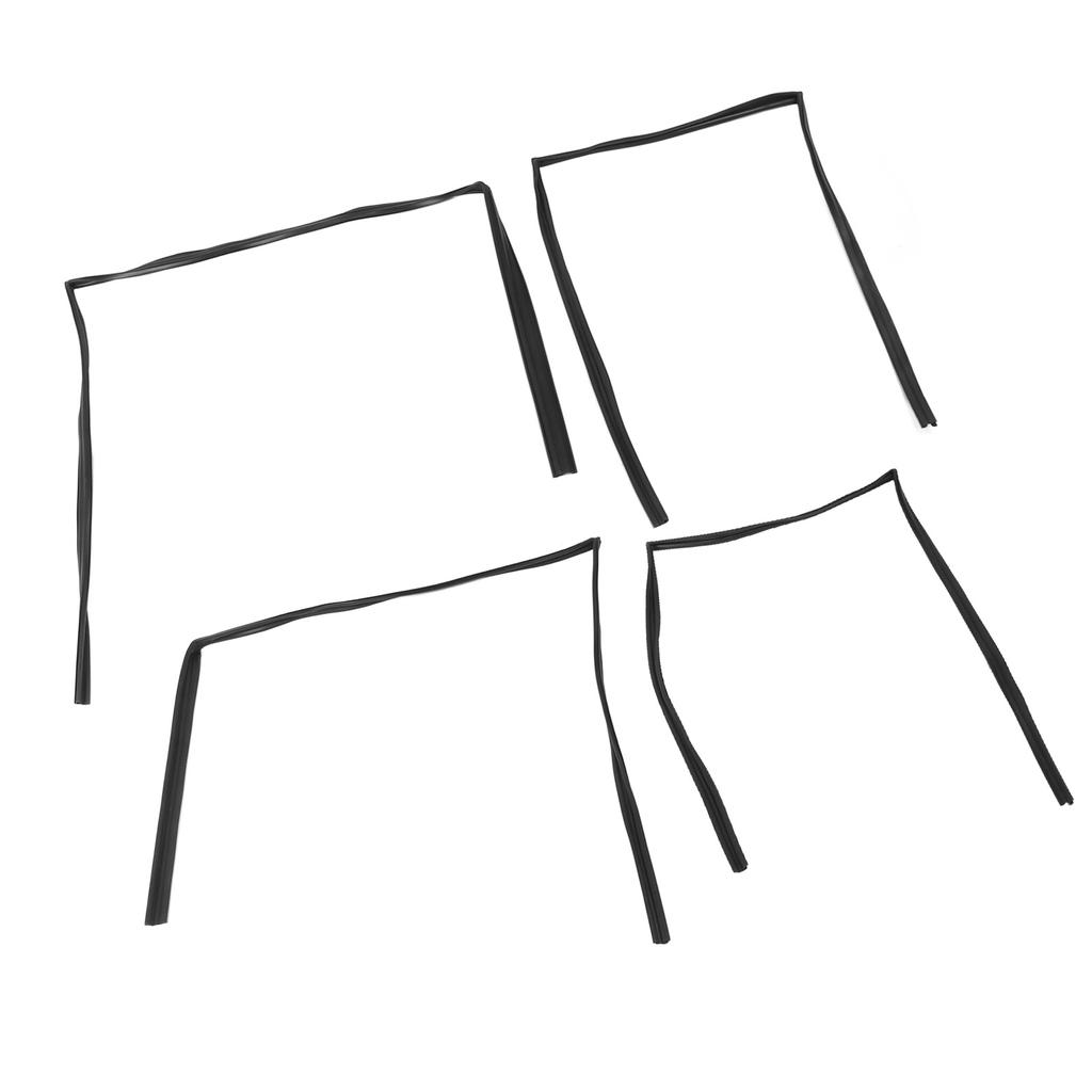 Уплотнитель молдинга окна 68152‑60011 Резиновые уплотнительные полосы молдинга дверного пояса Замена для Toyota Land Cruiser FZJ80 FJ80