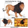 Large Wild Animal Male Tiger Simulation Toy - White, Yellow, Northeast, and Red Variants