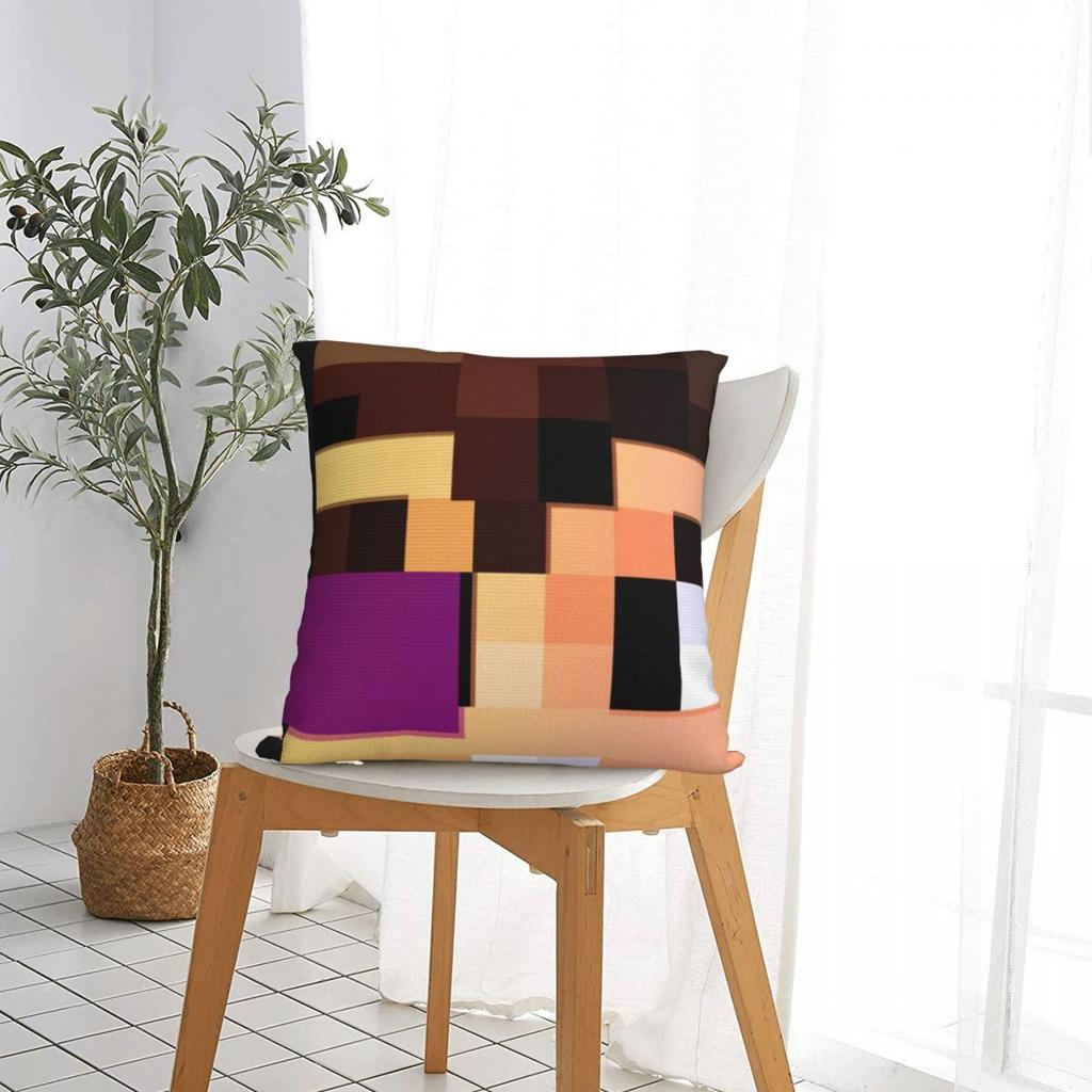 Vegetta Karmaland Square Pillowcase Cushion Cover Pillow Case Throw Pillow Cover For Home Bedroom Car