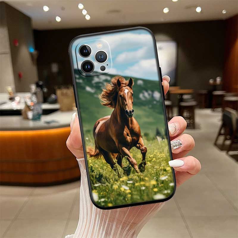 RE28 Fine Horse Новый Высококачественный Чехол-Ракушка для Телефона Redmi Note 13 14 Pro+ Plus A3 A3X 13X 13C 13R 14S 14C 14R
