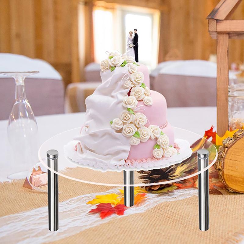 Подставка для кексов Home House Прозрачная подставка для кексов для демонстрации тортов, украшений, косметики, духов, поделок, акриловая стойка для демонстрации