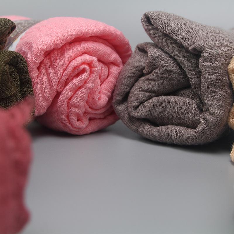 Women Cotton Autumn Wrap Shawl Scarf Spring Winter Soft Lady Hijab Wrap