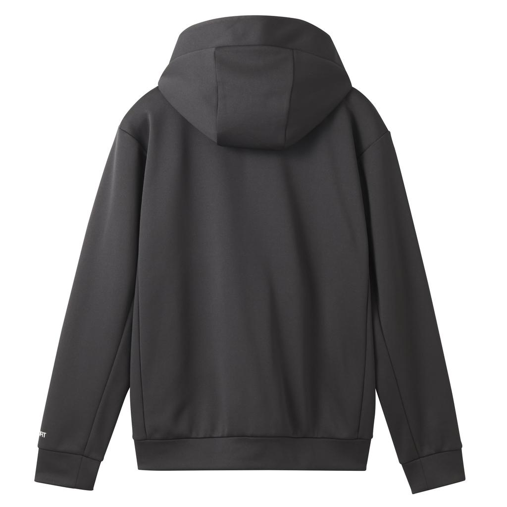 Толстовка Descente Худи на молнии Стрейч Тренировочная Беговая Черная M [Move Sports]