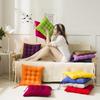 "Multi-color Comfort Cushions: Thick Soft Chair Pads for Home & Office"