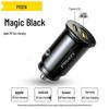 PISEN PD30W Dual-Port Mini Car Charger with Fast Charging USB Plug