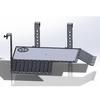 Акриловая настенная платформа для загорания и лазания черепах для аквариумов