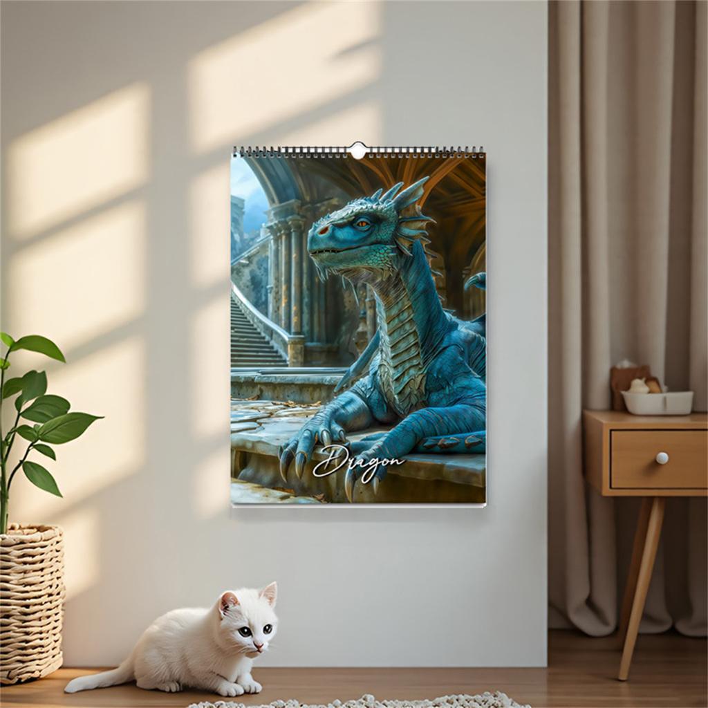 Календарь «Дракон» – Иллюстрации с праздниками