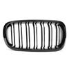 Front Hood Kidney Grille Bumper Black Dual Grill Replacement Part Car Accessories Fit For BMW F15 X5 F16 X6 2014-2017