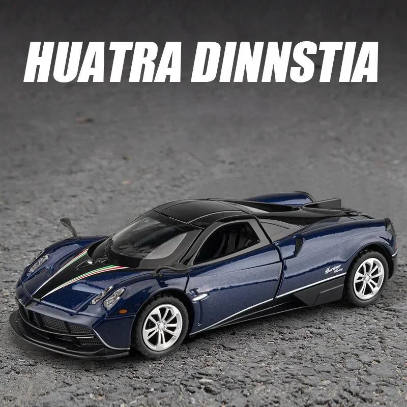 1:36 Pagani Huayra Dinastia Alloy Sports Car Model Diecast Metal Toy Car Model Sound Light Collection Children Gift F562
