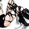 Light Love Black Ripped Stockings Thin Punk Goth Style Stepping Leggings Sexy Babes Personality Fishnet Socks