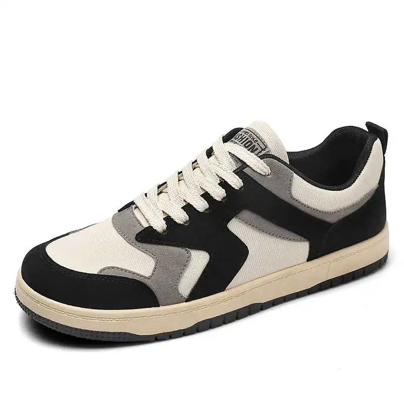 Fashion Thick-heeled Thick Heeled Vulcanized Tennis Casual Men's Sports Shoes Black Sneakers Men Big Size Sho Lux Funny Price