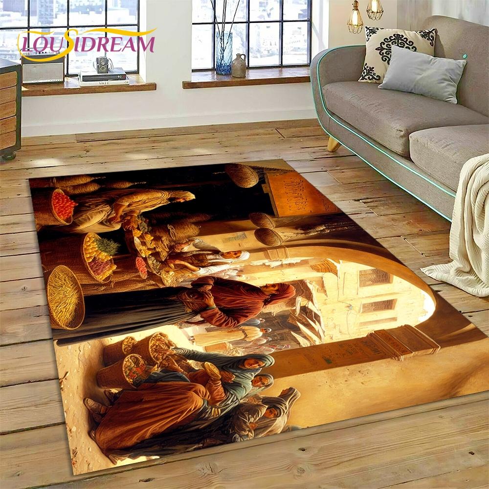 Ковер с рисунком из мультфильма «Африка», эфиопский, на заказ, для спальни, гостиной, домашнего дивана, украшения, детский большой декоративный напольный коврик
