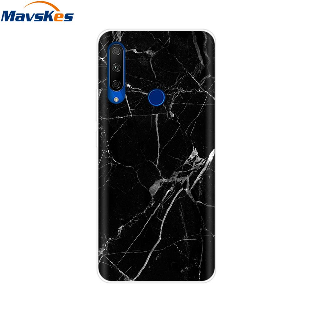 Крашеный чехол для Alcatel 1S 2020 5028Y 5028D Чехол Мягкий силиконовый чехол TPU Funda для Alcatel 1S 2020 Чехол Обложка Etui Бампер Coque